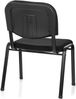 hjh OFFICE Besucherstuhl Konferenzstuhl XT 600 XL Stoff Schwarz Bild 5
