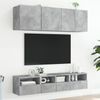 vidaXL TV-Wandschränke 2 Stk. Betongrau 40x30x30 cm Holzwerkstoff 836847 Bild 4