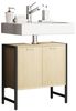 VCM Badmöbel Waschbeckenunterschrank Edino 920011 Honig-Eiche H. 60 x B. 60 x T. 30 cm Bild 4