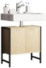 VCM Badmöbel Waschbeckenunterschrank Edino 920011 Honig-Eiche H. 60 x B. 60 x T. 30 cm Bild 5