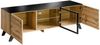 Wohnwand Thin mit LED Beleuchtung in Wotan 340 x 197 cm 4-teilig Bild 3