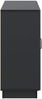 vidaXL Sideboard Schwarz 89 x 34,5 x 77 cm Holzwerkstoff 895336 Bild 5