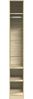 vidaXL Kleiderschrank Sonoma-Eiche 30x50x200 cm Holzwerkstoff 3307686 Bild 4