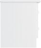vidaXL Nachttisch ALTA Weiß 41x35x41 cm Massivholz Kiefer 353916 Bild 5