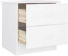vidaXL Nachttisch ALTA Weiß 41x35x41 cm Massivholz Kiefer 353916 Bild 4