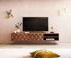 TV-Board Fevo Akazie Braun 160 cm 2 Türen schwebend Lowboard Bild 2