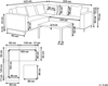 Ecksofa BELIZE Beige Bild 2