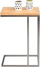 Beistelltisch Frank / Finn, Holzfarben, 43 x 62 x 38 cm Bild 4