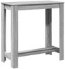 vidaXL Bartisch Grau Sonoma 102x50x103,5 cm Holzwerkstoff 854414 Bild 2