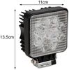 27 Watt LED Strahler ALU, 4250 Kelvin Neutralweiß, IP67, 13,5x11cm Bild 3
