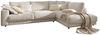 KAWOLA Sofa MADELINE Ecksofa Cord cremeweiß Recamiere rechts 86 x 224 x 325 cm Bild 3