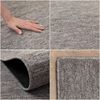 Carpettex Schlingenteppich Unicolor - Einfarbig, Rund, Höhe: 7 mm, Runder Schlingen Teppich Wohnzimmer Einfarbig Meliert Optik Bild 4
