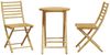 vidaXL 3-tlg. Bistro-Set Bambus 3278536 Bild 4