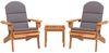 vidaXL 3-tlg. Garten-Lounge-Set Adirondack Massivholz Akazie 3152124 Bild 3