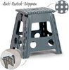 ZELLER Klapphocker 13037 aus Kunststoff, anthrazit / Tritt / Klappstiege Bild 5