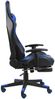 vidaXL Gaming-Stuhl mit Fußstütze Drehbar Blau PVC [20485] Bild 3
