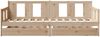 vidaXL Tagesbett mit Schubladen 90x190 cm Massivholz Kiefer 3302112 Bild 4