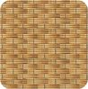 matches21 HOME & HOBBY Badematte Badezimmer-Matten 2er Set als Bad-Teppiche Rattan braun 80, 48 cm, Höhe 4.8 mm, Kunststoff, Rutschfeste Bad-Matten als Badezimmerteppiche für Wand-WC Bild 1