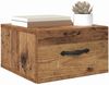 vidaXL Nachttisch 2 pcs Altholz 35 x 35 x 20 cm Holzwerkstoff 882351 Bild 3