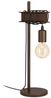 Eglo 43525 Tischleuchte TOWNSHEND 4 antik-braun, schwarz E27 1X10W L:16,5cm B:15,5cm H:50cm mit Kabelschalter Bild 2