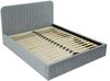 mirjan24 Polsterbett mit Bettkasten Cizron, Doppelbett , blau, 180x200 cm Bild 4