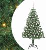 vidaXL Weihnachtsbaum mit 300 LEDs mit Ständer Grün 180 cm PVC 3396382 Bild 2