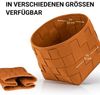 N8WERK Aufbewahrungskorb Filz 32cm rostbraun Bild 5