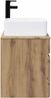 vidaXL Wandmontierte Waschbecken-Vanität Artisan-Eiche 49 x 41 x 63 cm 890571 Bild 3