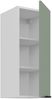 Küchen Hängeschrank 30 cm ARIA Aquamarin ultra matt + Weiss matt, hochwertige Fronten mit Anti Fingerprint Beschichtung Küchenzeile Küchenblock Bild 3