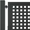 vidaXL Gartentor Anthrazit 100x175 cm Stahl 154563 Bild 5
