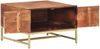 Couchtisch, Massivholz Akazie Honigbraun, 67 x 67 x 45 cm Bild 3