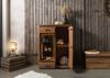 Kommode Akazie 88x40x120 natur lackiert BARK #125 Bild 4