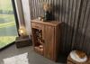 Kommode Akazie 88x40x120 natur lackiert BARK #125 Bild 2