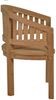 MiaMöbel Teak Armlehnstuhl Massivholz Teak Modern Bild 3