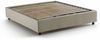 Dmora Doppelbett Attilino, Bettkasten aus Stoff, Öffnung vorne, geeignet für Matratze 140x190 cm, 100 % Made in Italy, Beige Bild 5