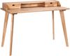 Accessoires Schreibtische braun Kernbuche Massivholz 60cm x 120cm x 85cm Bild 2