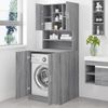 vidaXL Waschmaschinenschrank Grau Sonoma Holzwerkstoff 3120183 Bild 3