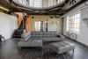 KAWOLA Sofa NELSON Ecksofa Leder anthrazit mit Hocker Recamiere links 72 x 216 x 321 cm Bild 2