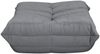 Livin Hill Nua N22-11 Ottomane, Baumwollsamtstoff, Schwamm, 40 x 80 x 86 cm Bild 5