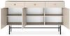 Selsey 'Divenos' Sideboard 3-türig, greige, ca. 89 x 155 x 39 cm Bild 4