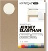 Schlafgut Spannbettlaken EASY JERSEY ELASTHAN Bettlaken, 170 g/m², 95% Baumwolle, 5% Elasthan, Jersey, Gummizug: rundum, (1 Stück), Spannbettlaken bis 30 cm Höhe, bügelfrei, pflegeleicht, perfekter Sitz Bild 4