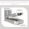 Best for Home Boxspringbett Trinity K-2 Plate Boxspringbett Single mit Bettkasten & 7 cm Topper (70x200 80x200 90x200 100x200 cm), Verschiedene Liefermöglichkeiten, TOP Preis-Leistungs-Verhältnis Bild 5