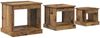 vidaXL Couchtisch 3 pcs Altholz Holzwerkstoff 881450 Bild 2
