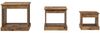 vidaXL Couchtisch 3 pcs Altholz Holzwerkstoff 881450 Bild 5