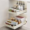 GarveeMore Küchenorganizer-Set Ausziehbarer Schrank-Organizer, ausziehbare Vorratsregale, Schubladen Bild 3