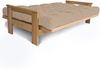 Marior HOME 'MEXICO' Klappsofa, Buchenholz, Unbehandelt, Beige Bild 2