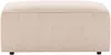 Vente-unique - AMELIA Pouf Stoff Beige - B 69 cm x H 42 cm x L 102 cm Bild 2