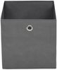 vidaXL Aufbewahrungsboxen 4 Stk. Vliesstoff 28x28x28 cm Grau 325191 Bild 4