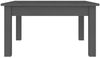 vidaXL Couchtisch Grau 55x55x30 cm Massivholz Kiefer 814231 Bild 5