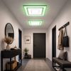 RGB LED Deckenleuchte, Fernbedienung, dimmbar, CCT, L 43,8 cm Bild 4